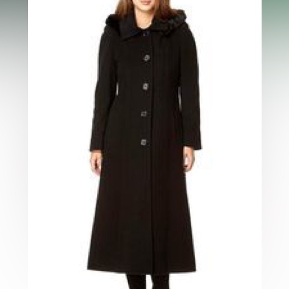 Wool Blend Trench Coat - Picture 1 of 5